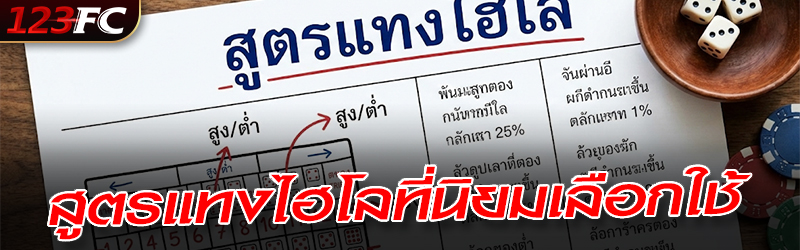 สูตรแทงไฮโลที่นิยมเลือกใช้