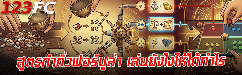 สูตรกำถั่ว ฟอร์มูล่า เล่นยังไงให้ได้กำไร
