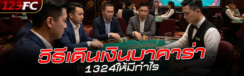 วิธีเดินเงินบาคาร่า 1324 ให้มีกำไร